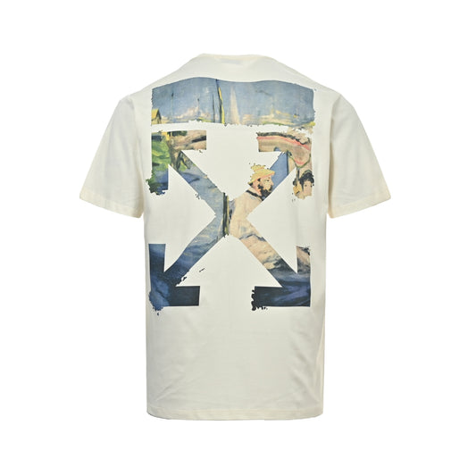 Fine Art Arrows Logo T-Shirt | Cream