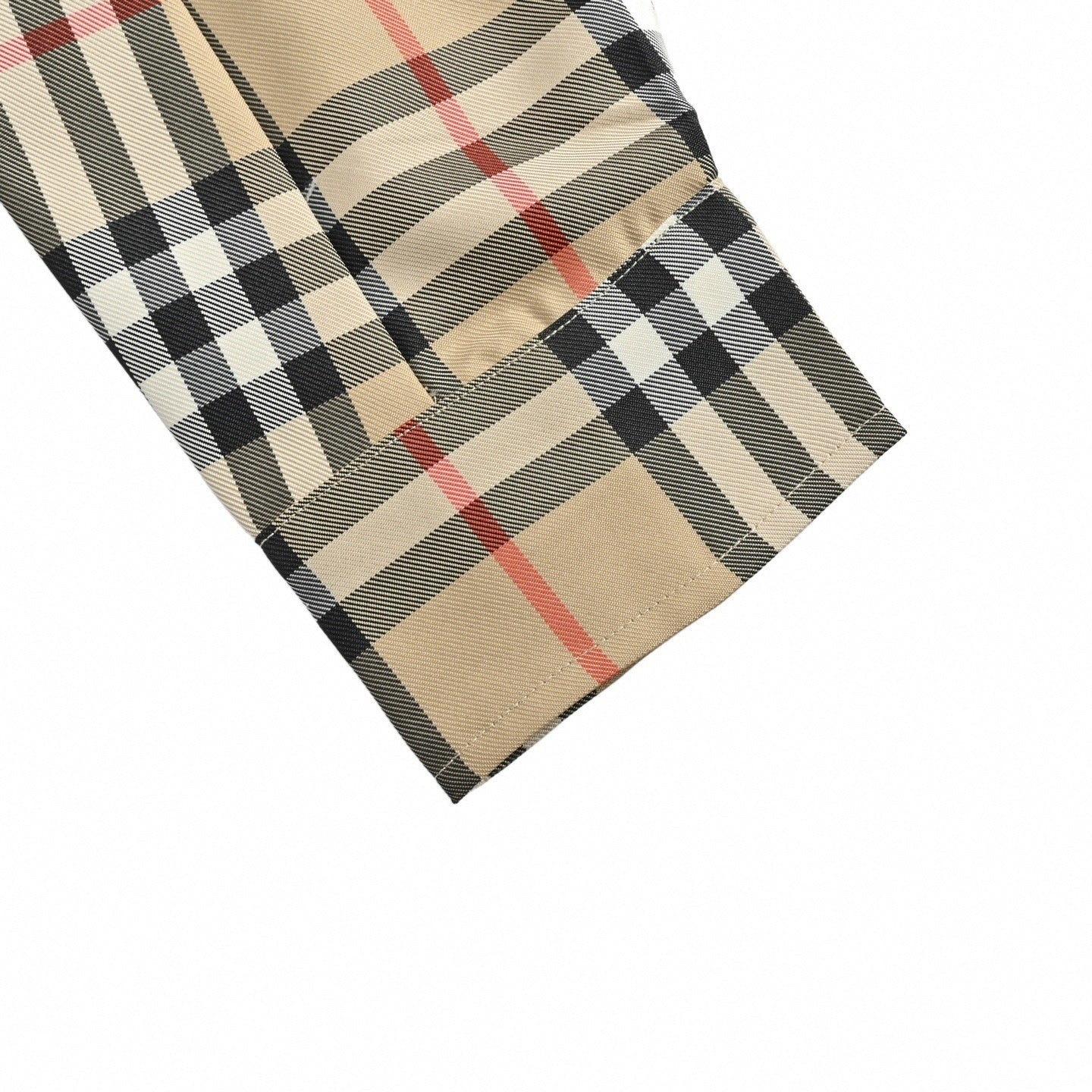 Vintage Check Harrington Jacket | Beige