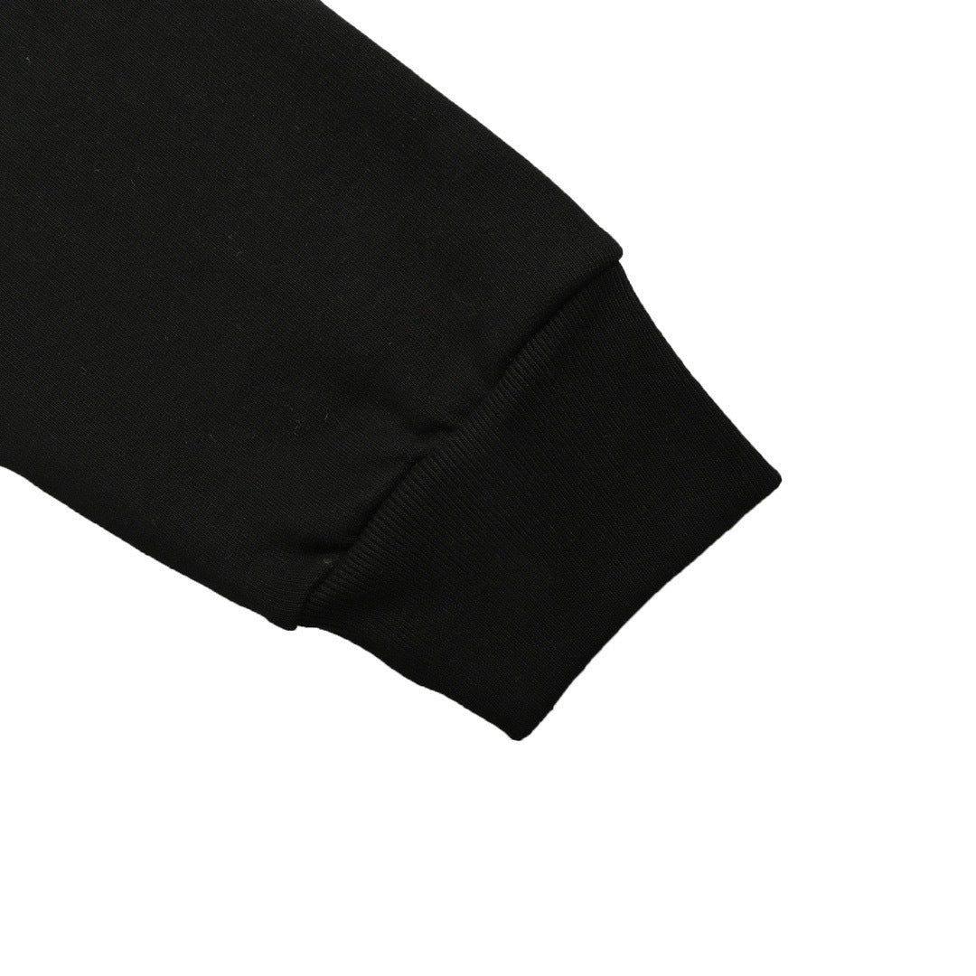 Embroidered Horse Logo Crew Neck Sweatshirt