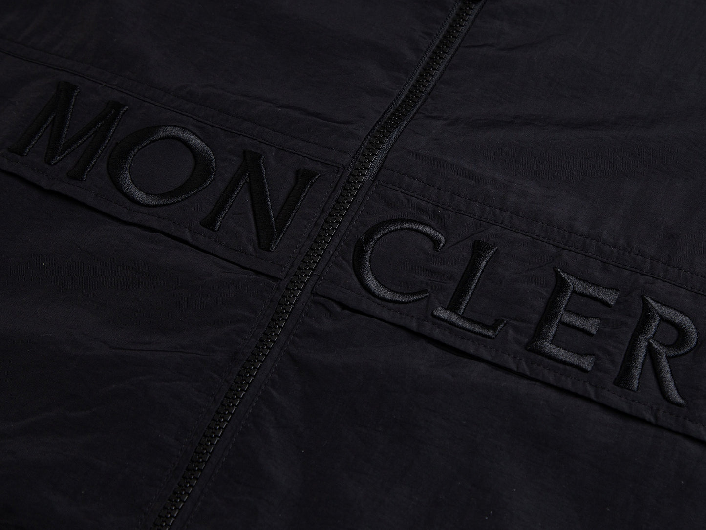 Tonal Embroidered Logo Windbreaker