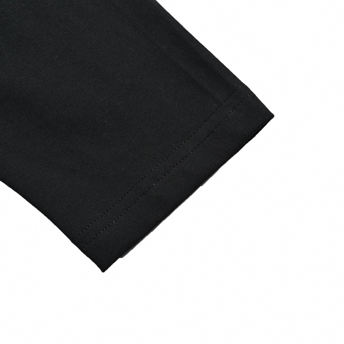 Embossed Logo Long-Sleeve T-Shirt - Black