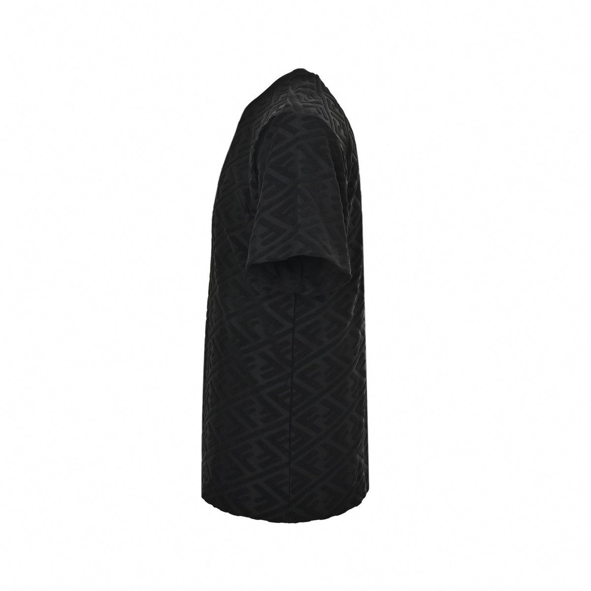 FF Jacquard Sponge T-Shirt - Black