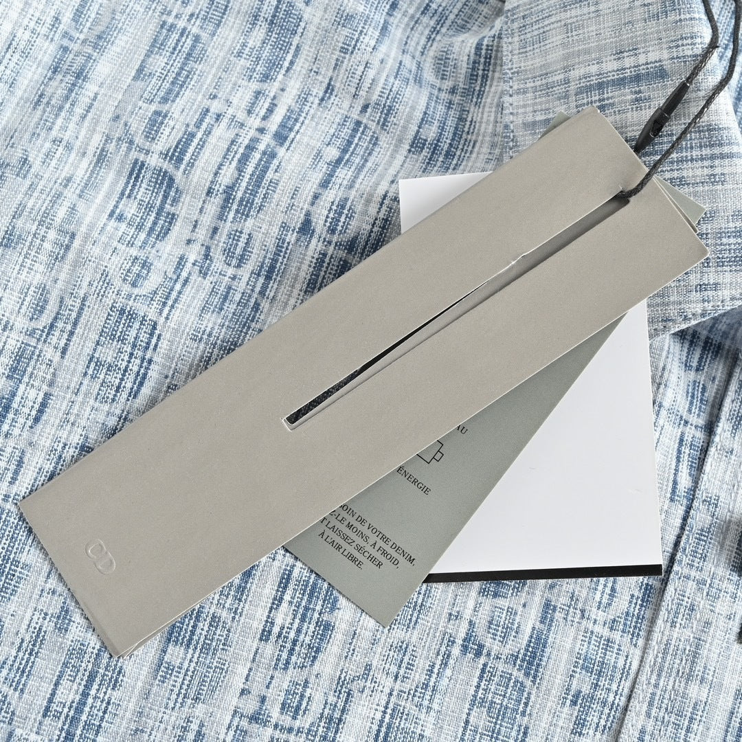 Jacquard Oblique Workwear Shirt