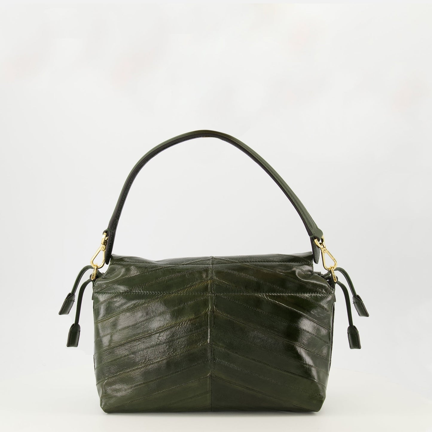 Mamma Baguette Medium Dark Green Bag