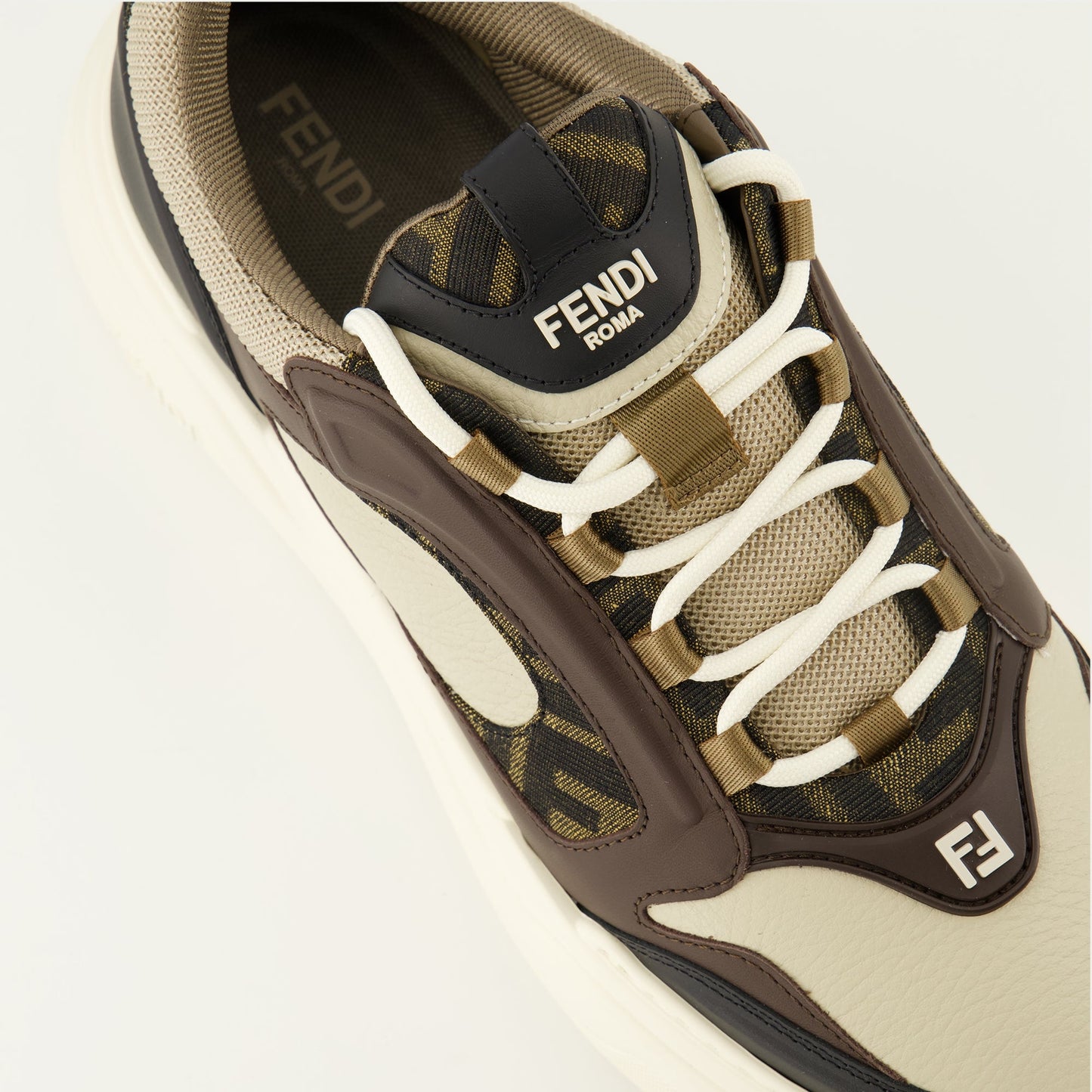 Fendi Force Brown Sneakers