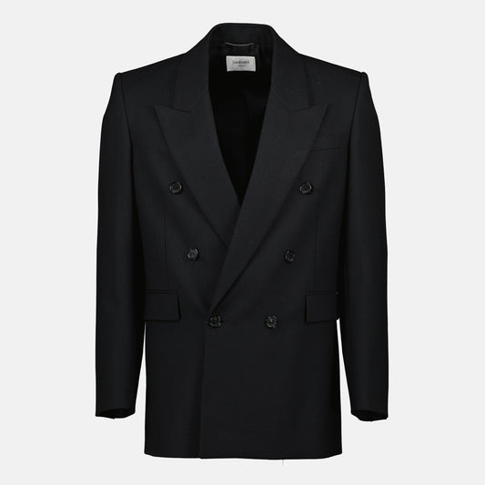 Black Wool Blazer