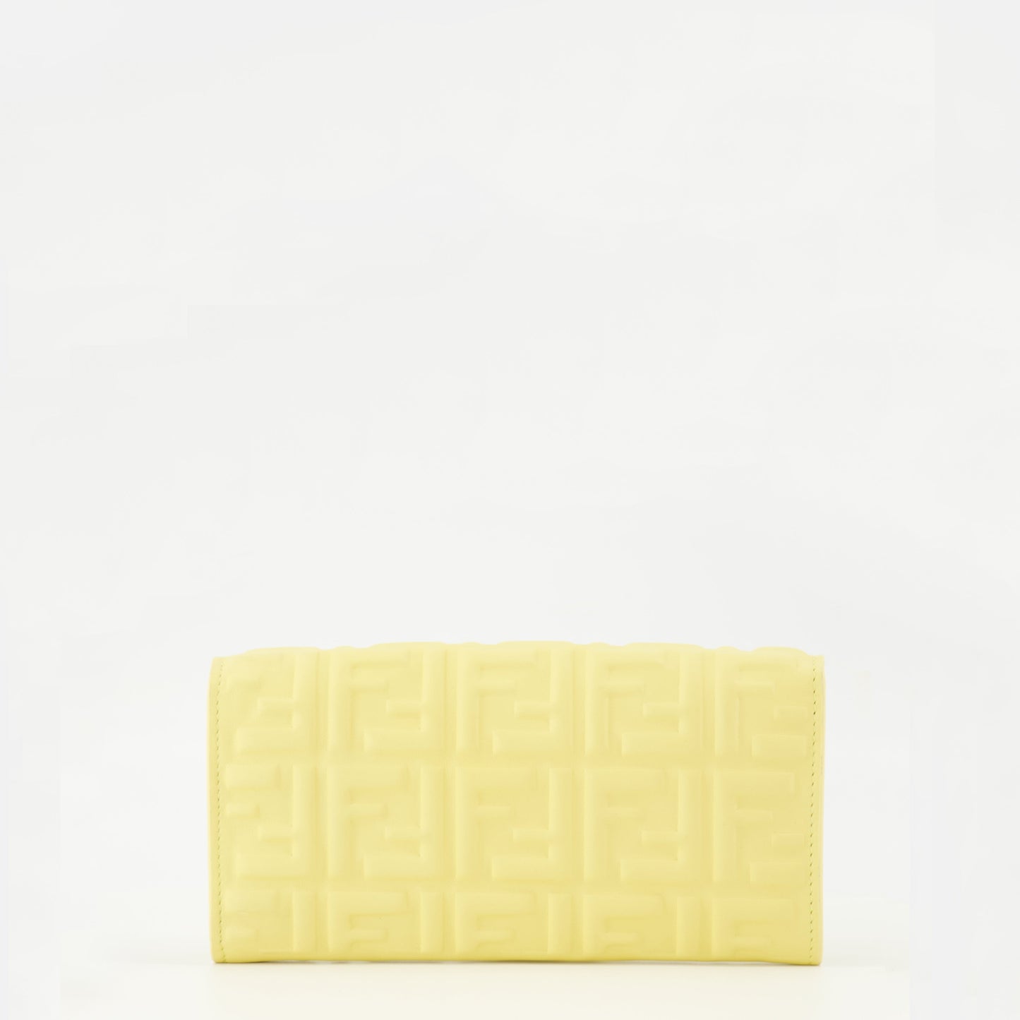 Yellow Chain Baguette Wallet