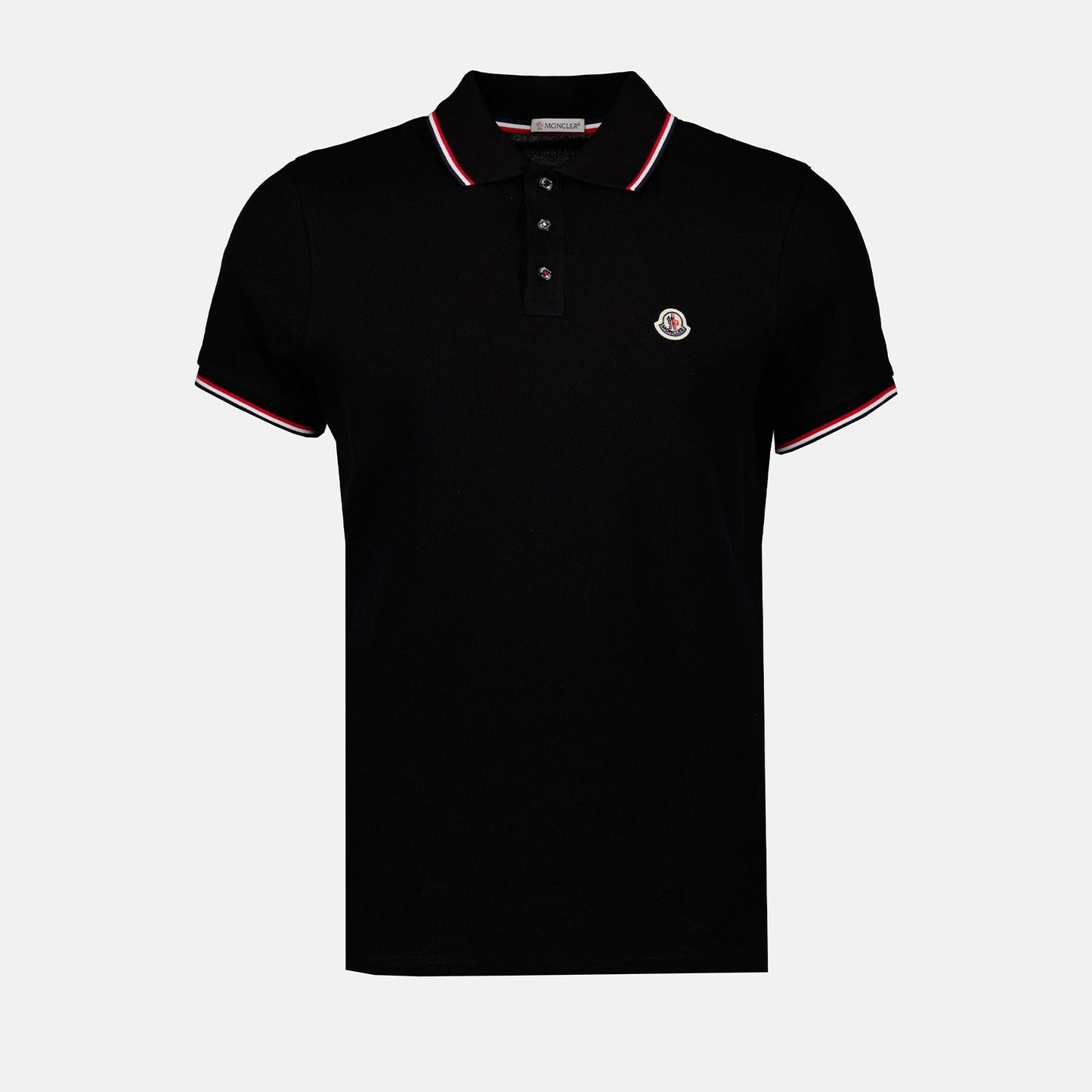 Polo with Tricolor Piping