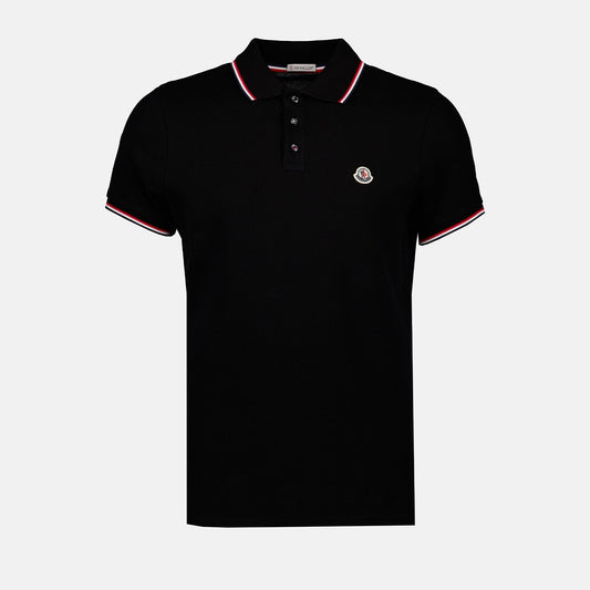 Polo with Tricolor Piping