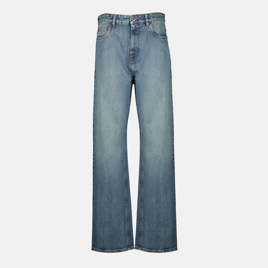 Embroidered Blue Jeans