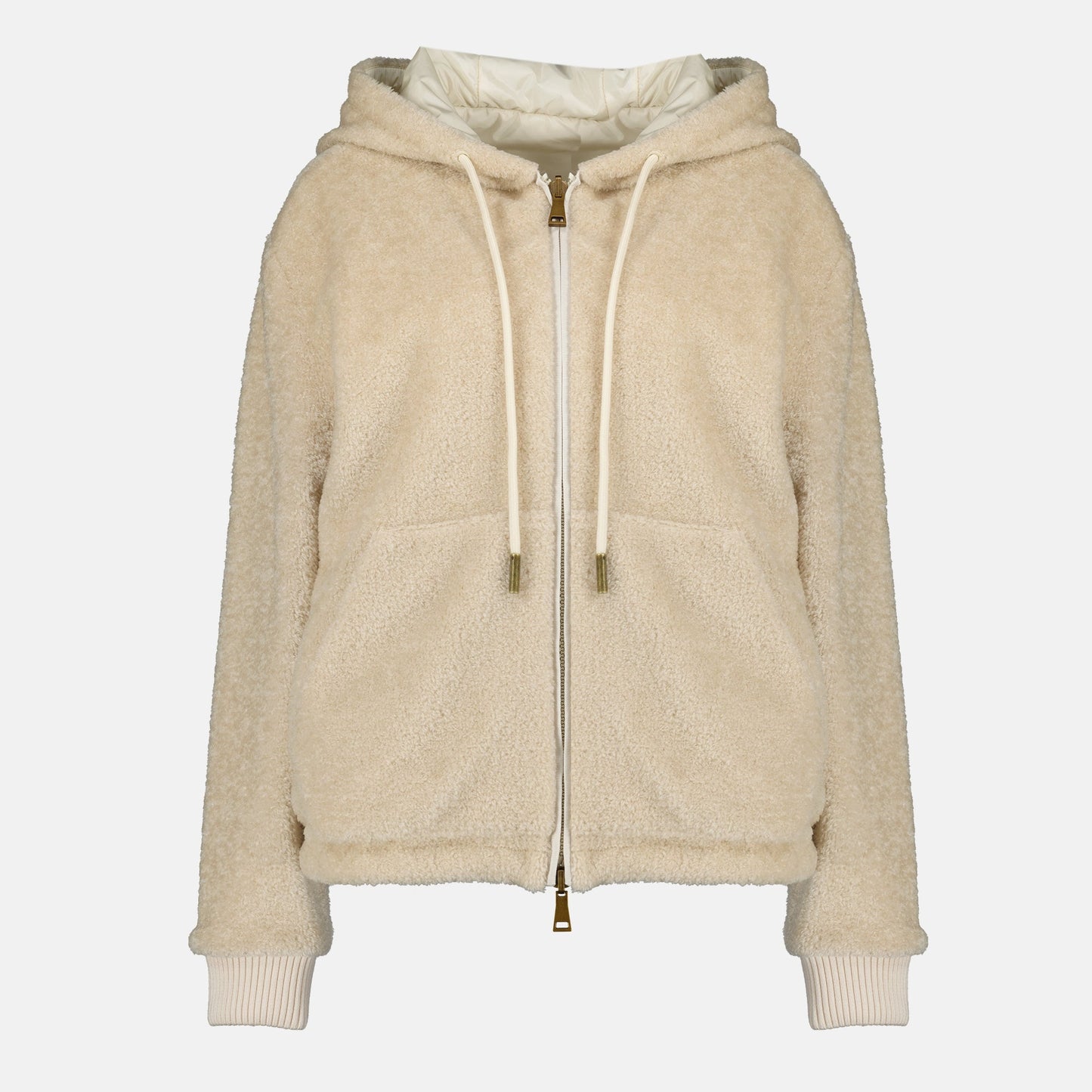 Reversible Teddy Zip Sweatshirt