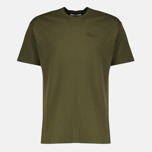 Givenchy Stamp Khaki T-Shirt