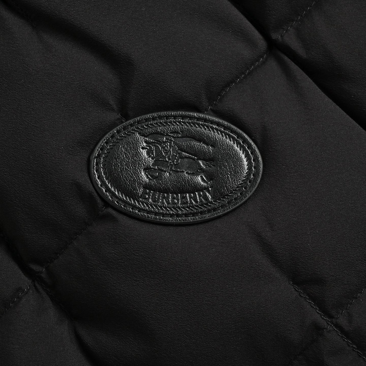 Hybrid Knit & Quilted Down Cardigan Jacket in Charcoal & Black