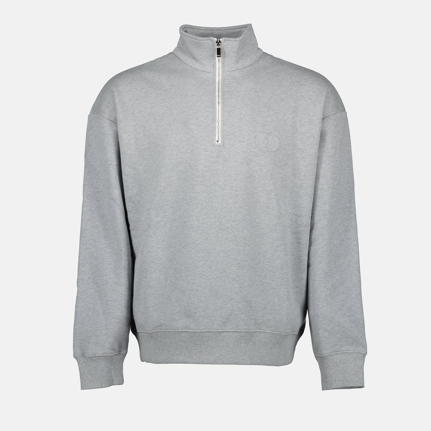 Zip Collar Sweatshirt