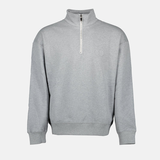 Zip Collar Sweatshirt