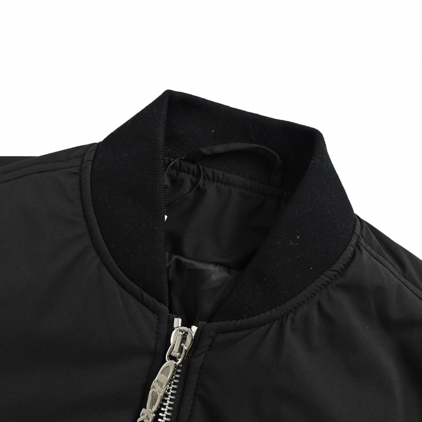 Dior 47 Graphic Cotton Bomber Jacket | Black & Neon