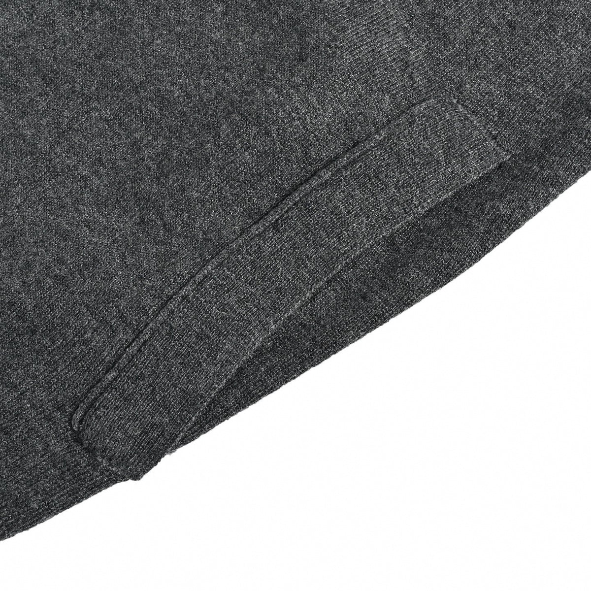 Web Stripe Wool Wide-Leg Track Pants in Charcoal Grey