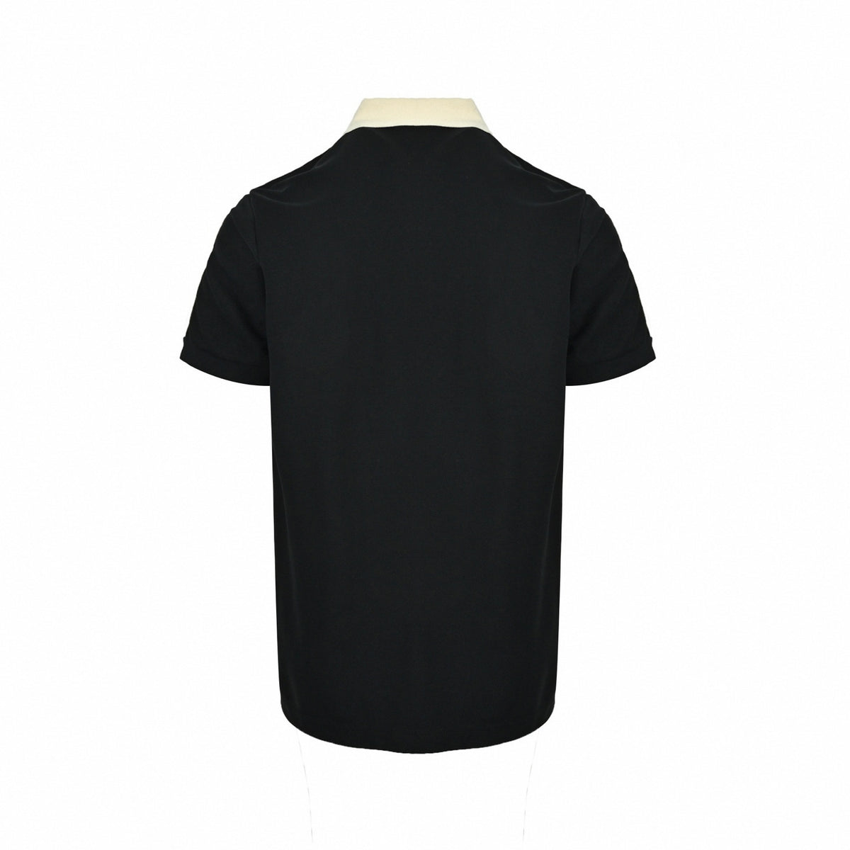 Web-Stripe Trim Polo Shirt