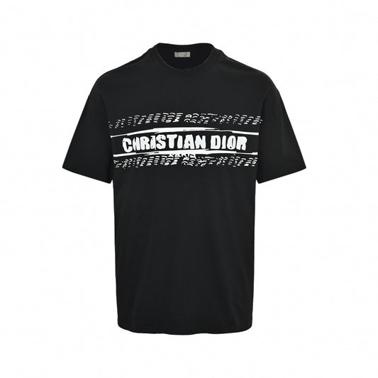 "Christian Dior" Sketch Logo T-Shirt