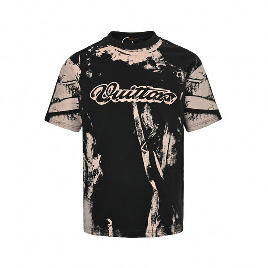 "Bleached" Vuitton Logo T-Shirt