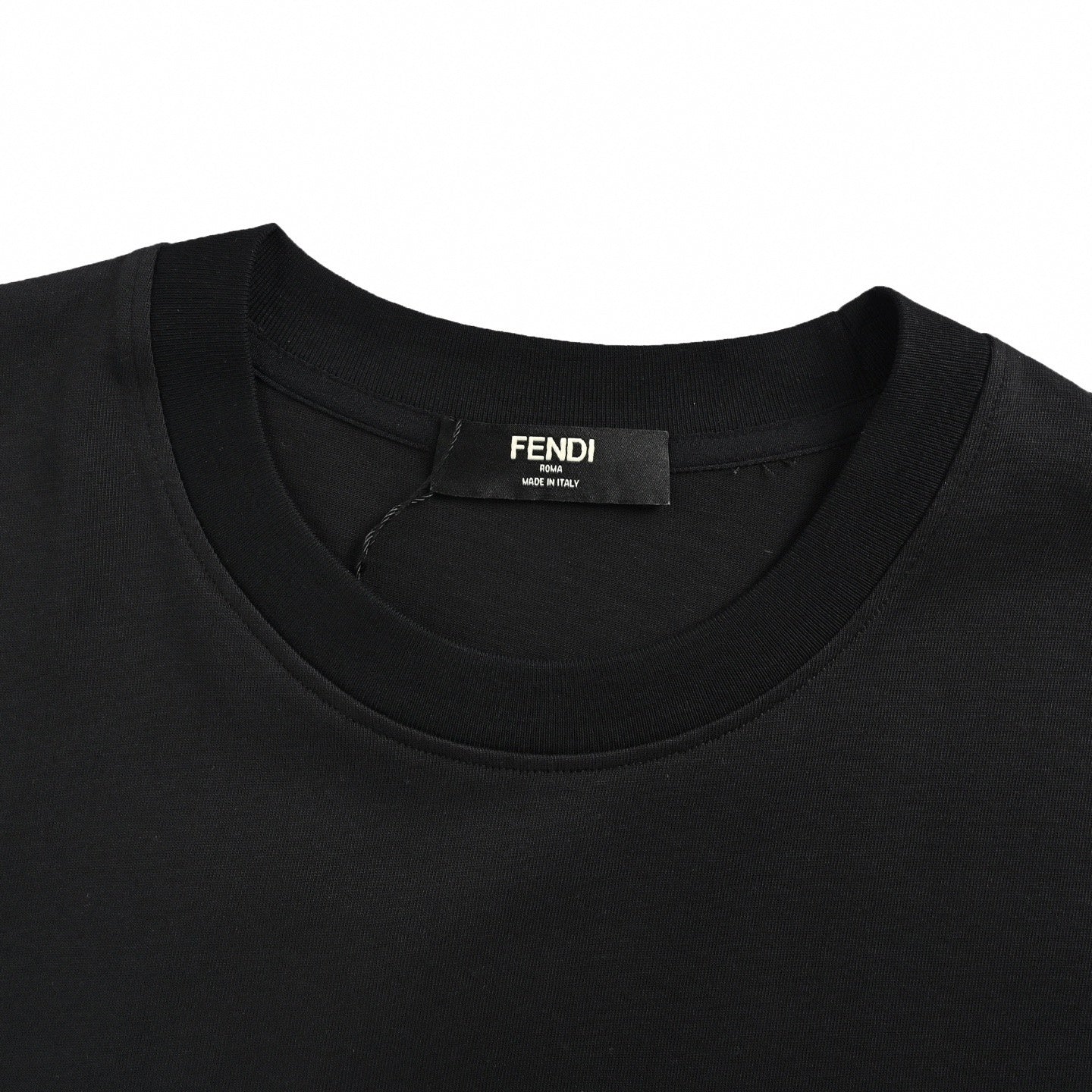 FF Monogram Pocket T-Shirt - Black