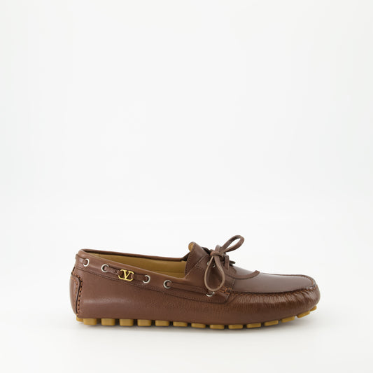 Brown Driver Loafers