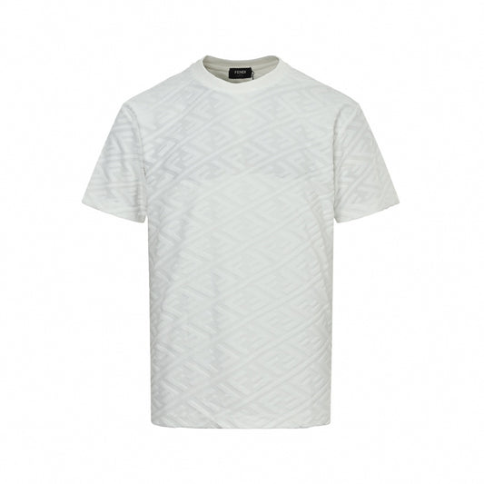 FF Jacquard Sponge T-Shirt - White