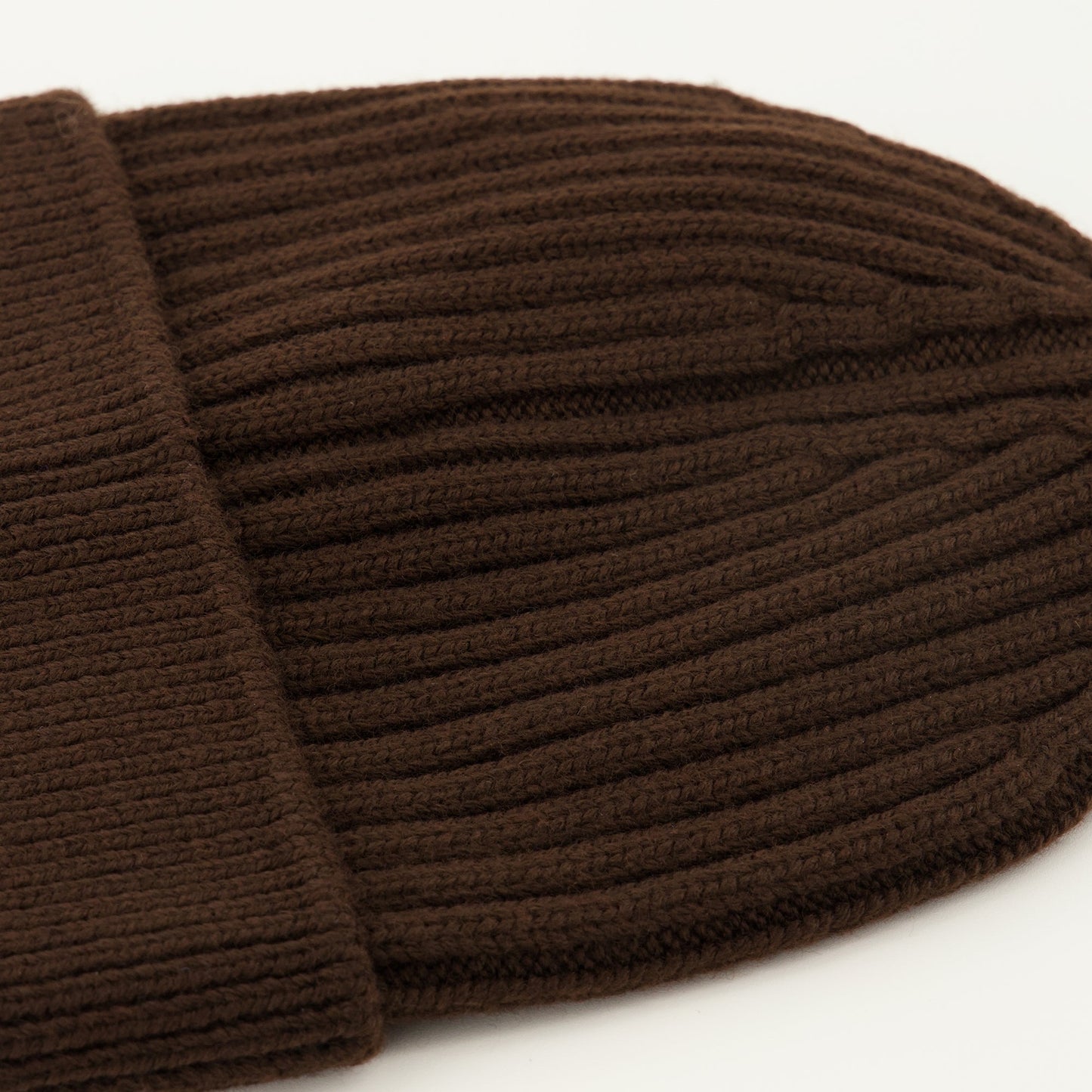 Brown Wool Beanie