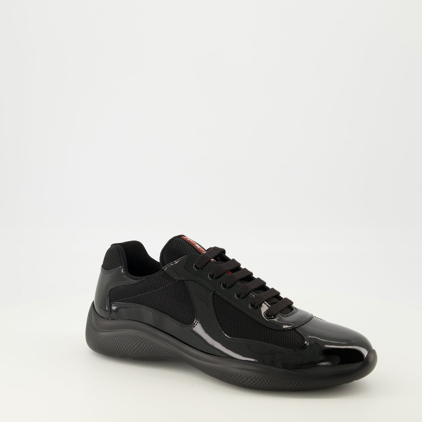 Prada America's Cup Black Sneakers