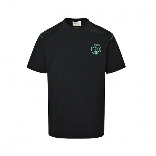 1921 Interlocking G Embroidered T-Shirt - Black