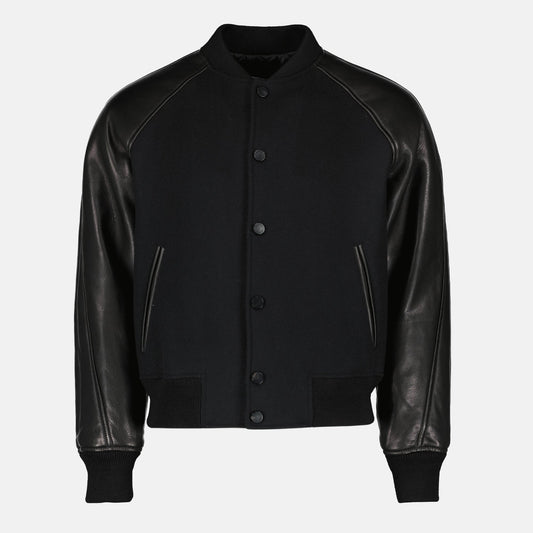 Two-tone black bomber