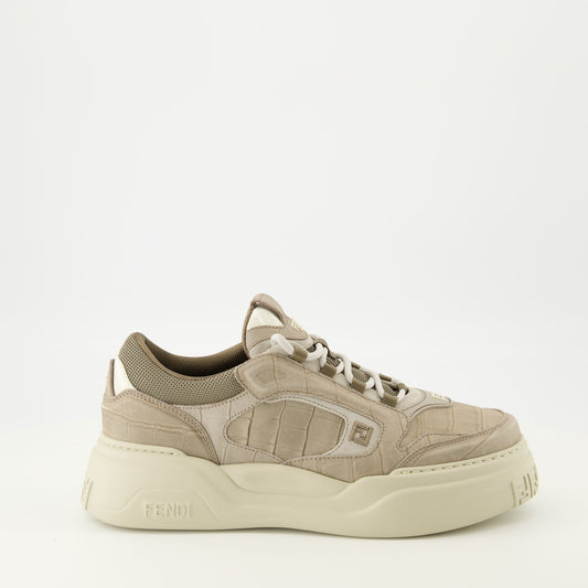Fendi Force Gray Sneakers