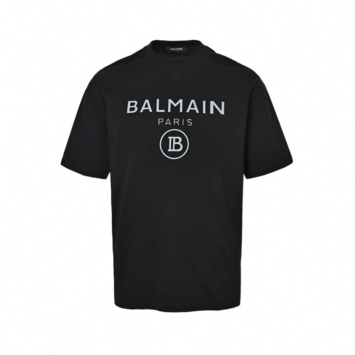 3D Silicone Logo T-Shirt - Black