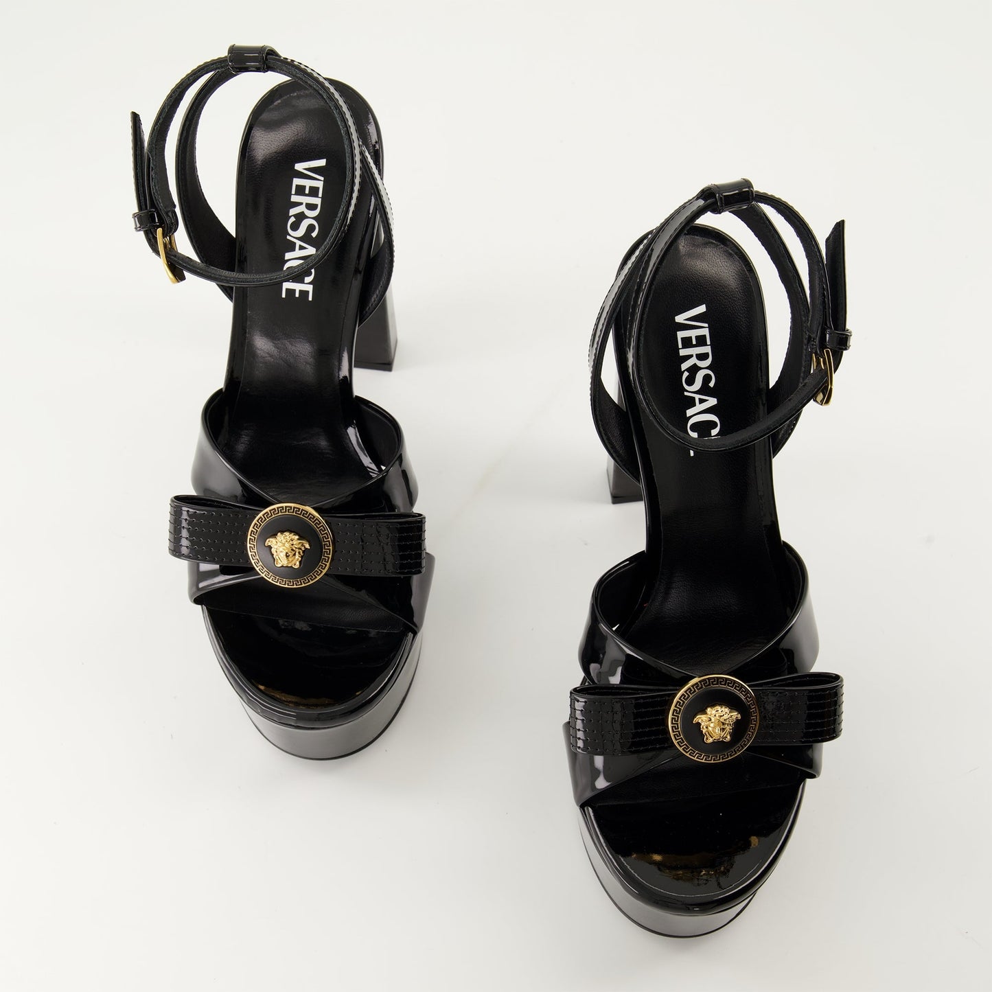 Gianni Ribbon Heeled Sandals