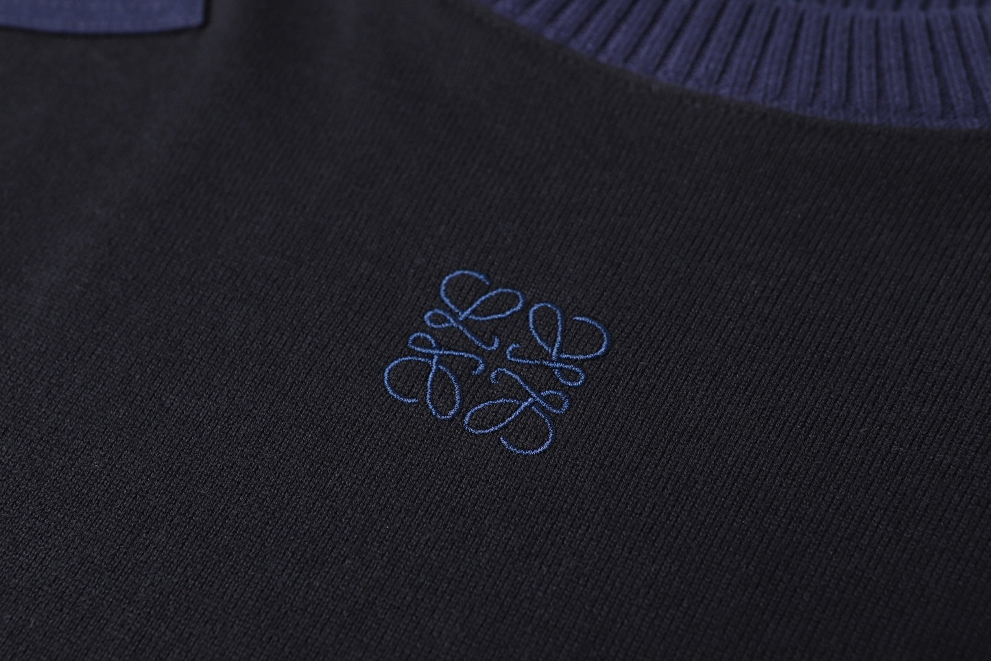 Contrast Panel Utility Sweater