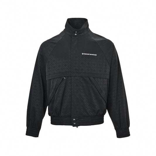 x CDG All-Over Cross Monogram Jacket | Black