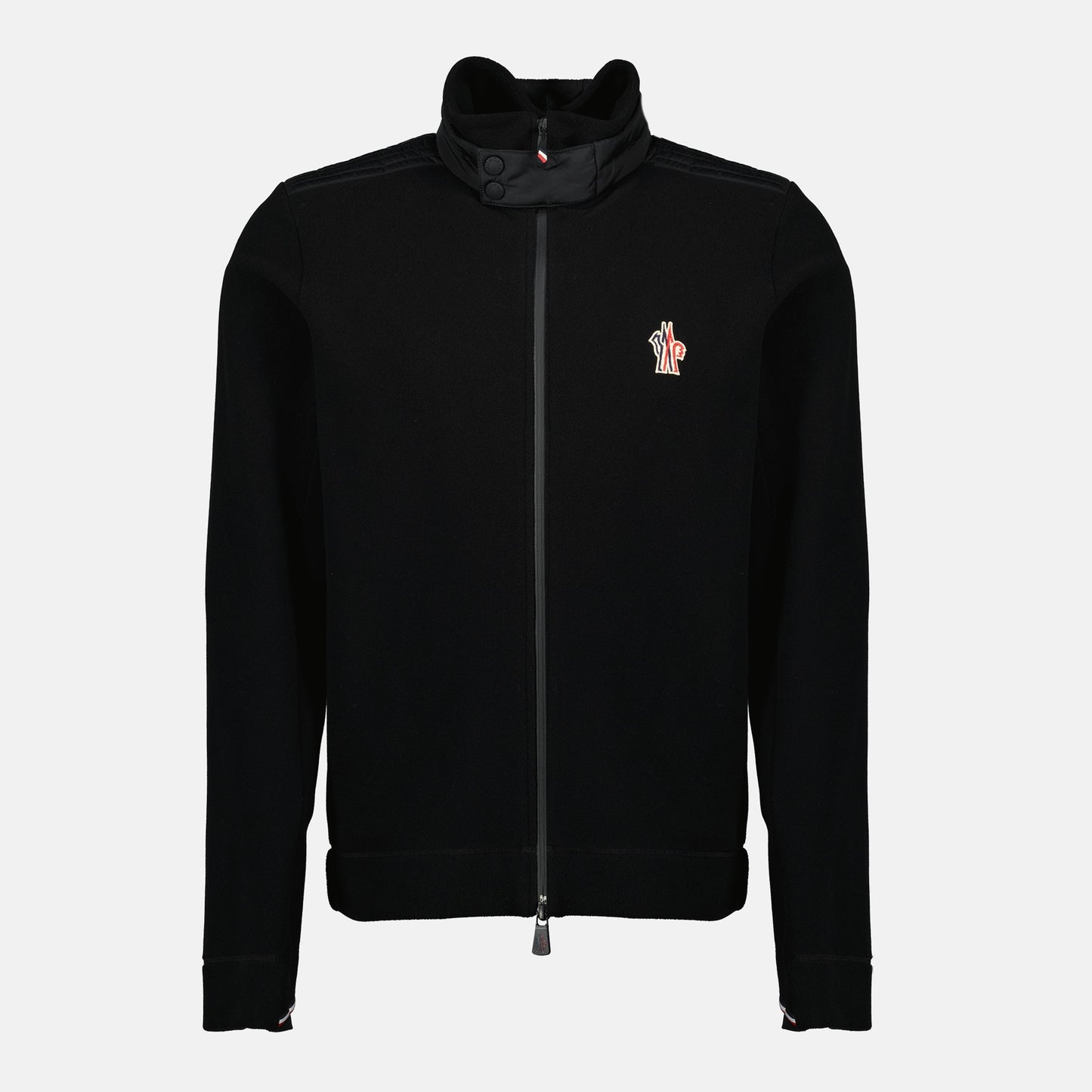 Black Fleece Zip-Up Sweatshirt