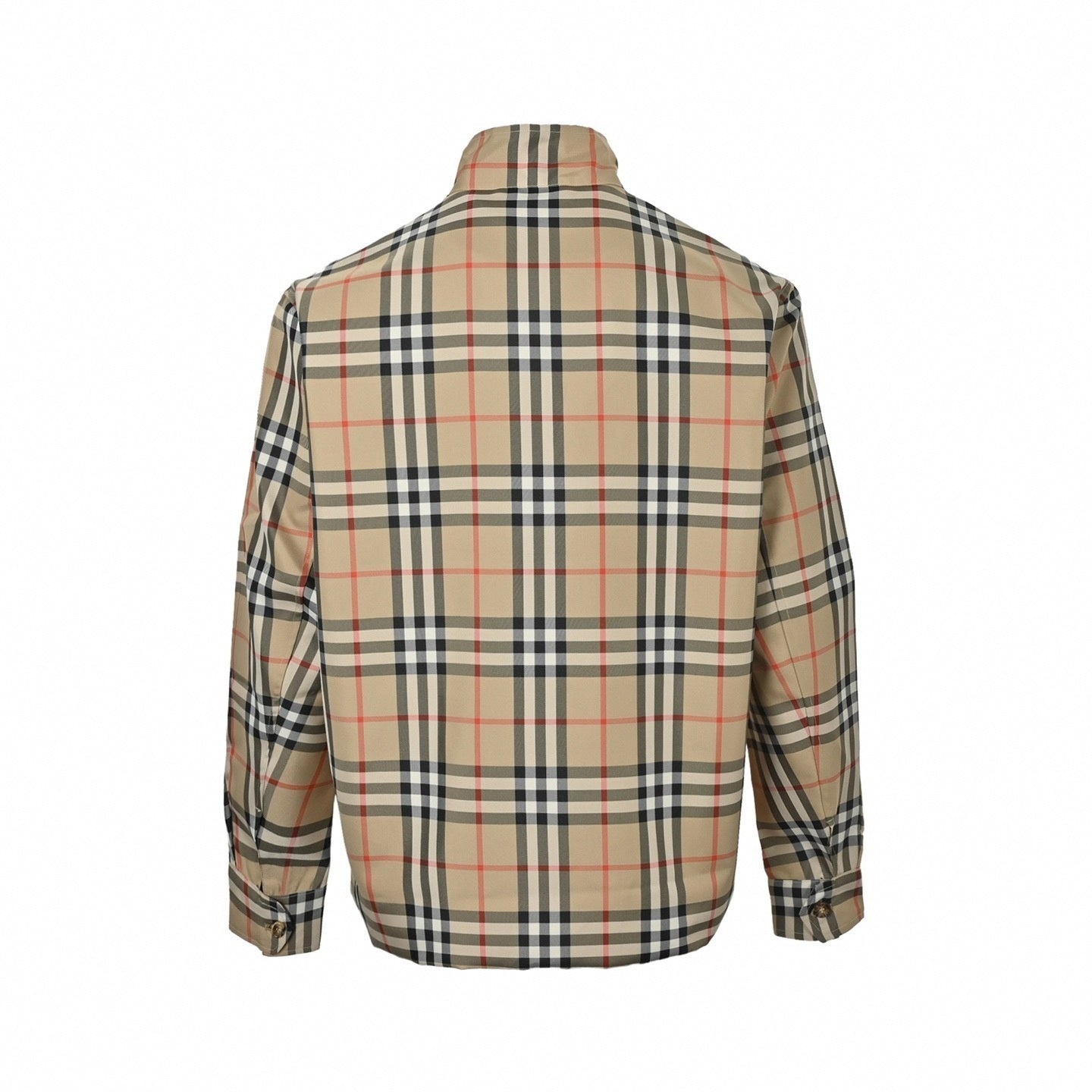 Vintage Check Harrington Jacket | Beige