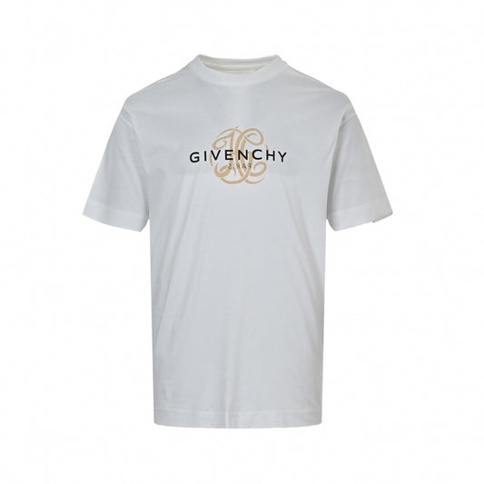Layered Monogram Logo T-Shirt | White