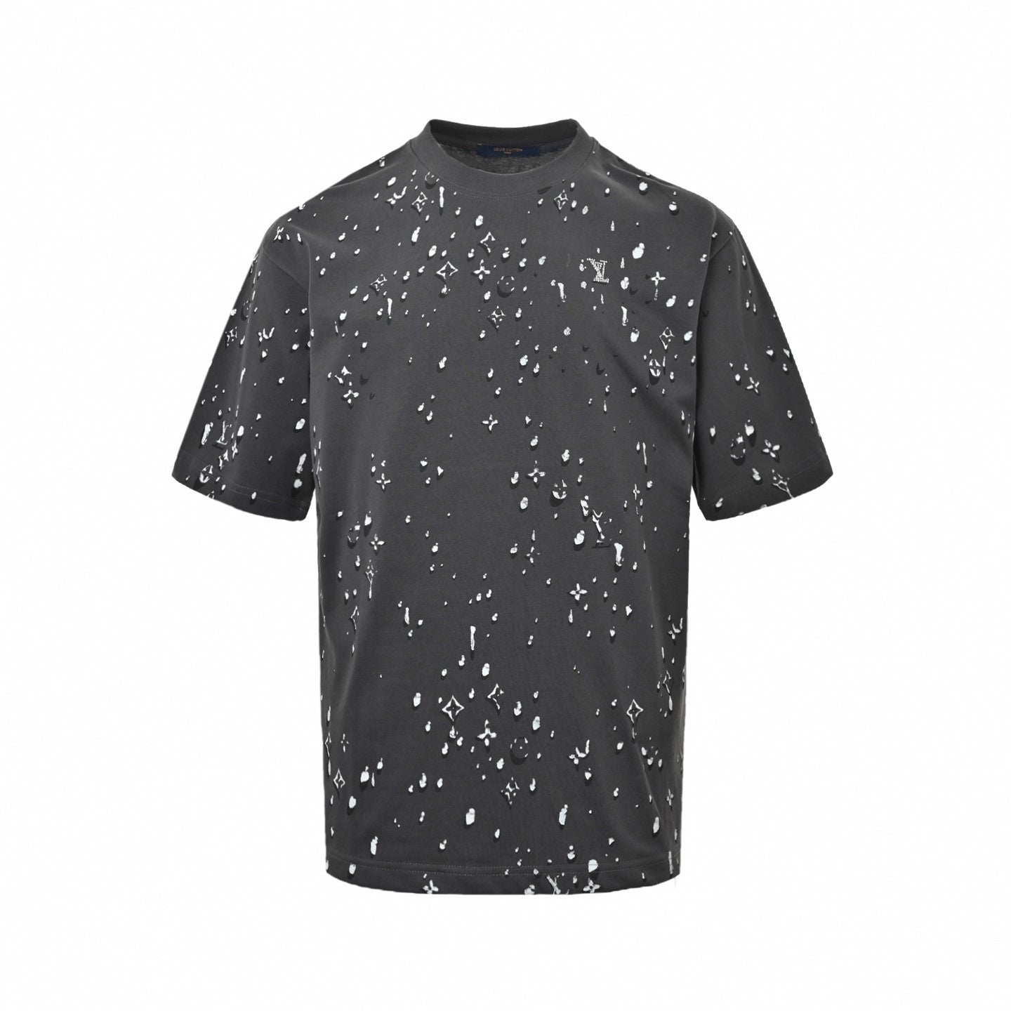 Monogram Water Drop T-Shirt | Charcoal Grey