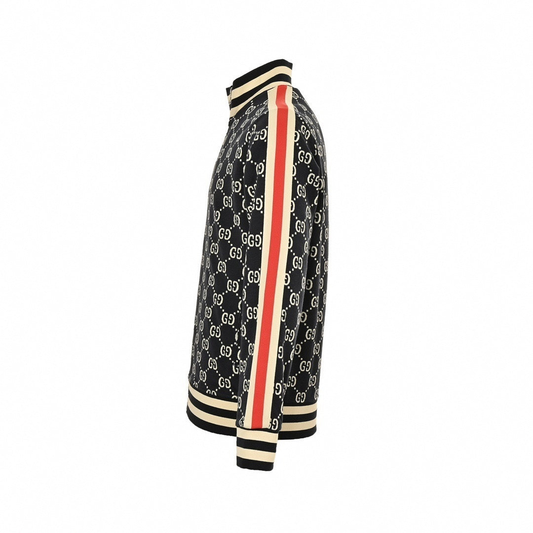GG Jacquard Monogram Track Jacket – HauteRoma
