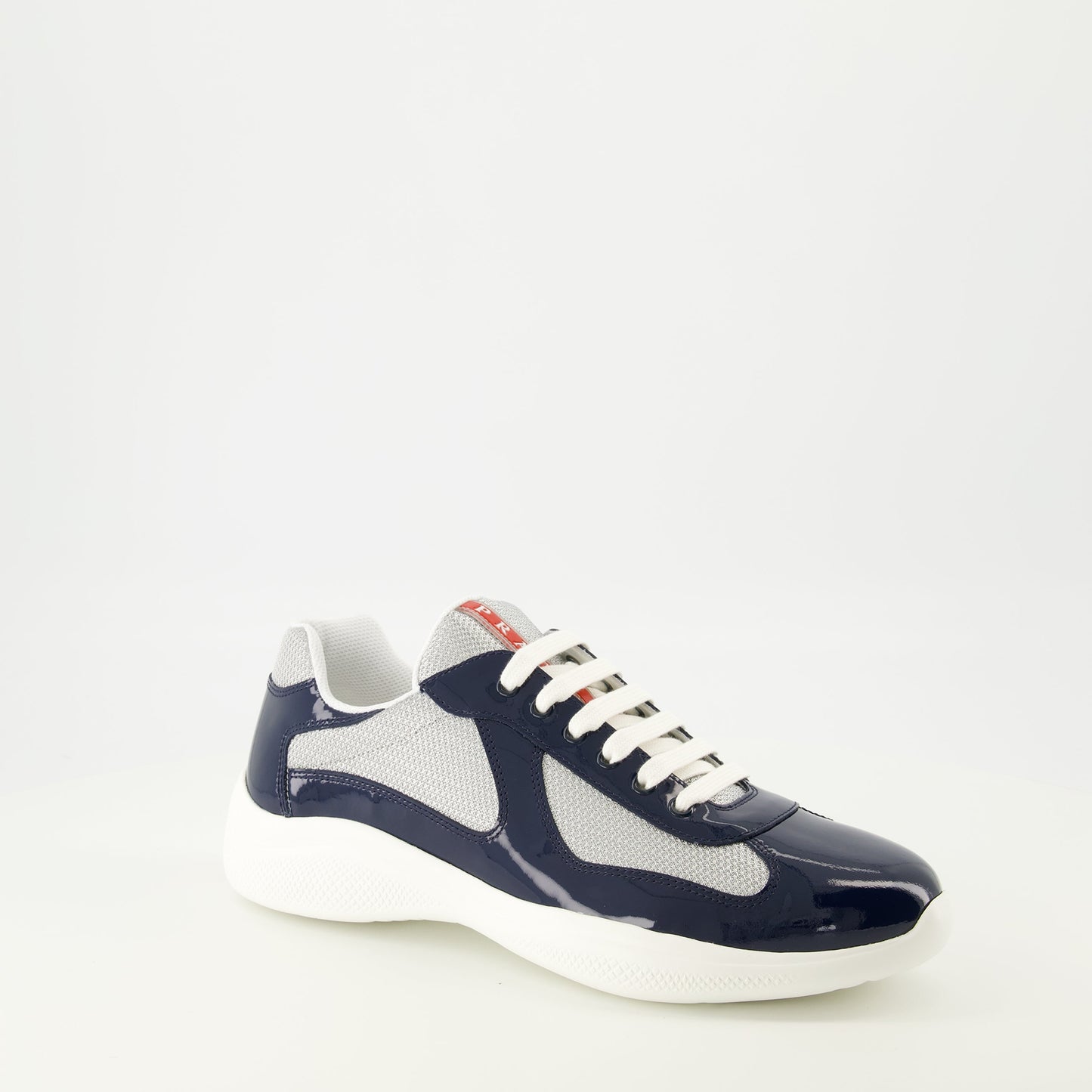 Prada America's Cup Blue Navy Sneakers