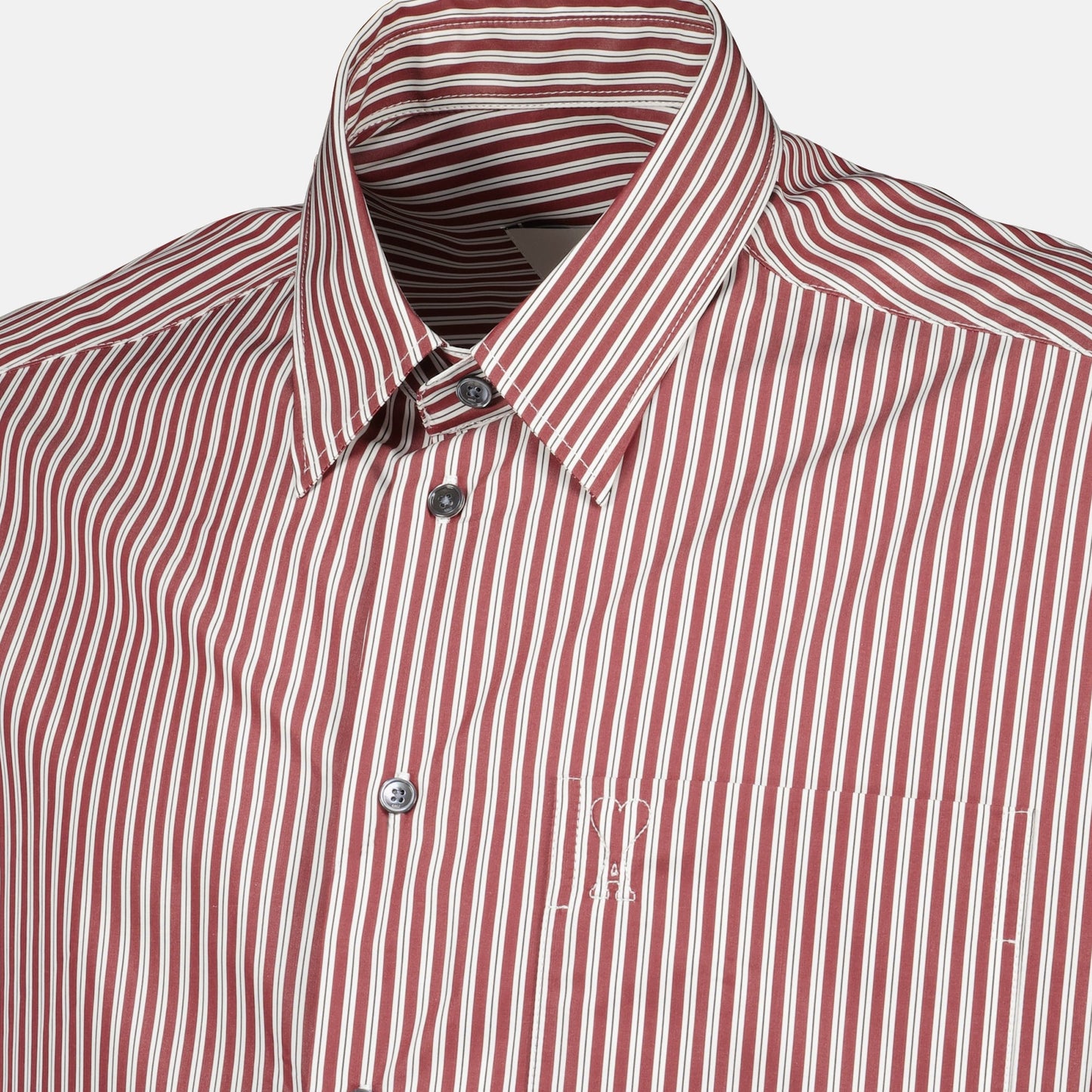 Red Striped Ami de Coeur Shirt