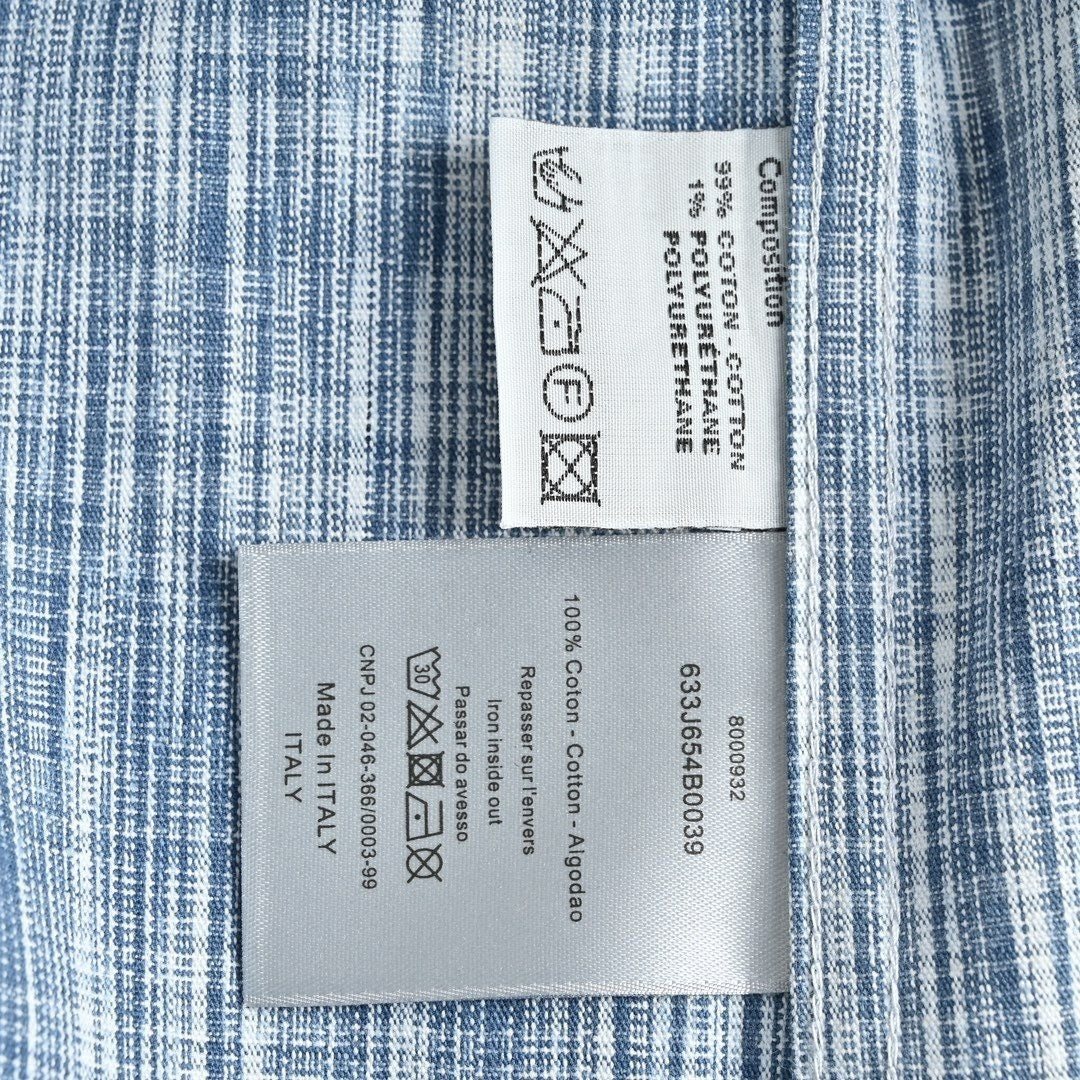 Jacquard Oblique Workwear Shirt