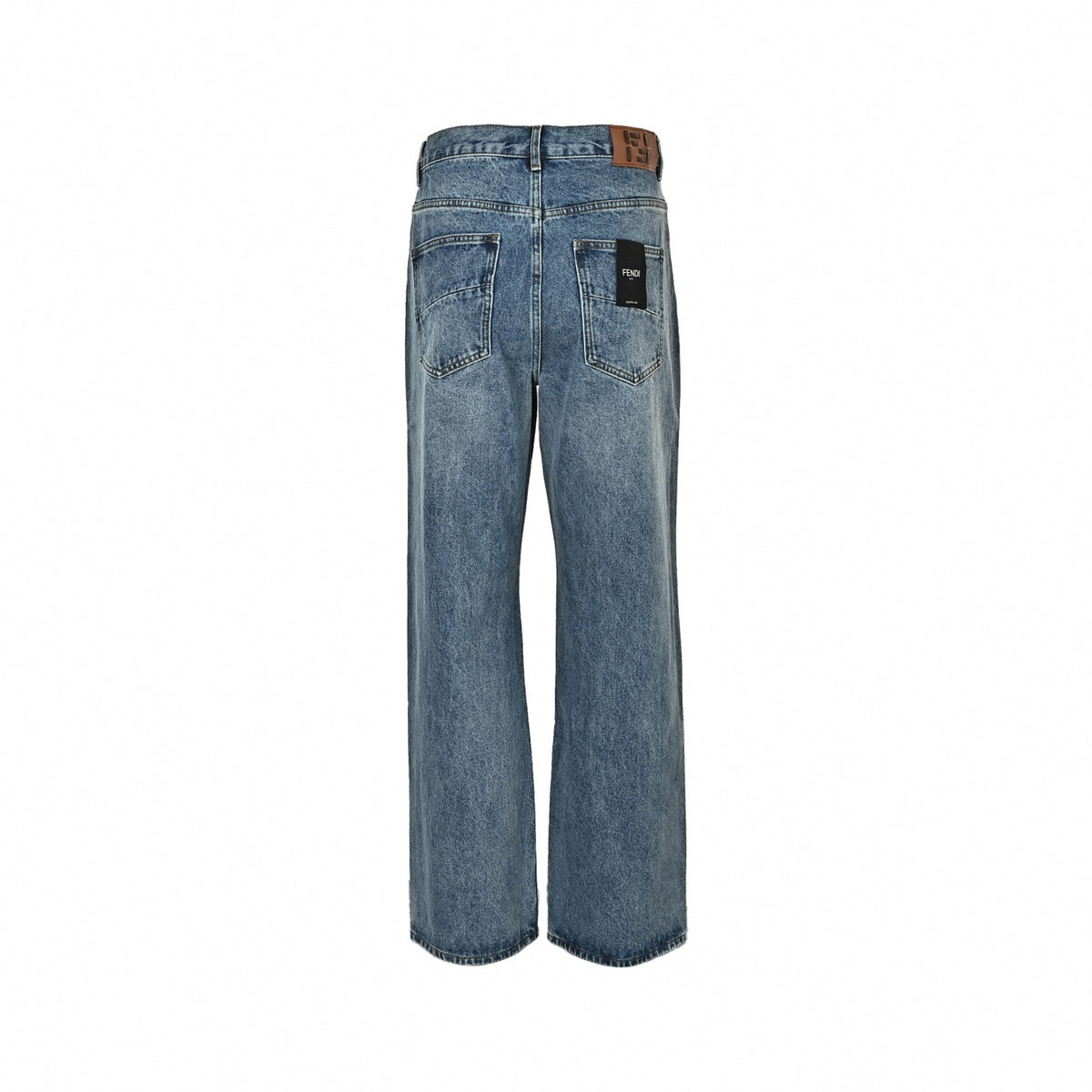 Vintage Wash Woven FF Patch Denim
