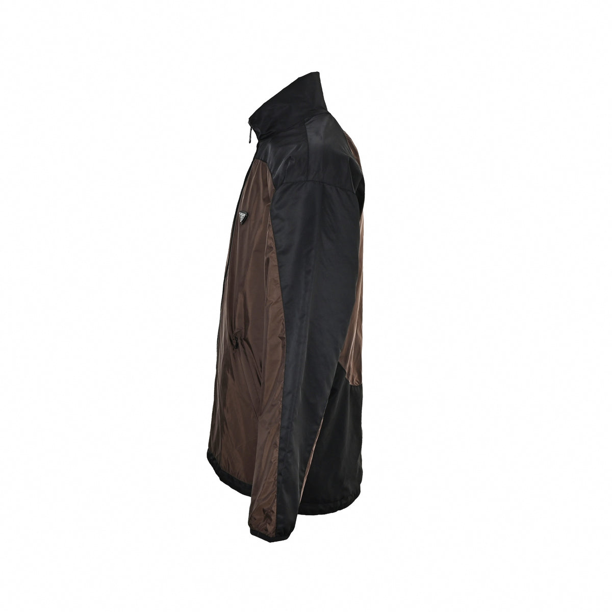 Reversible Colorblock Zip Windbreaker Jacket