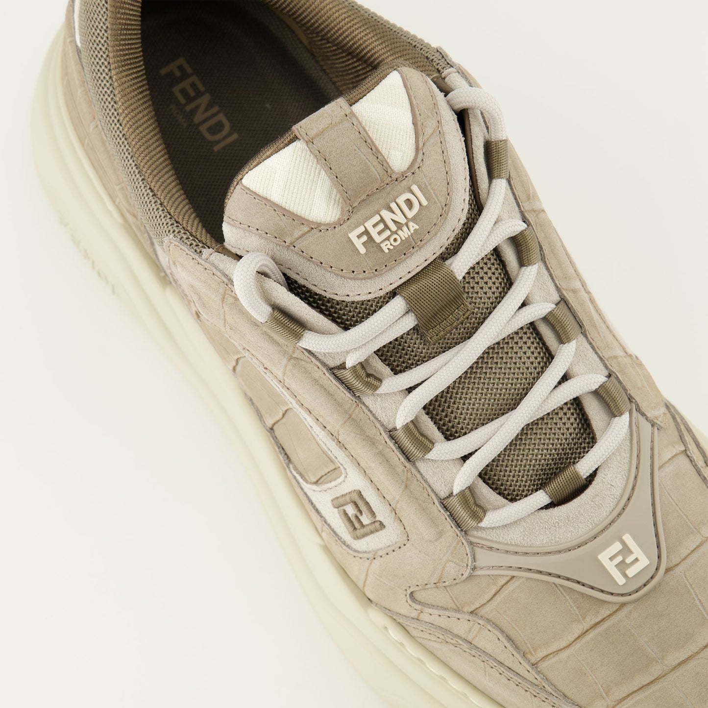 Fendi Force Gray Sneakers