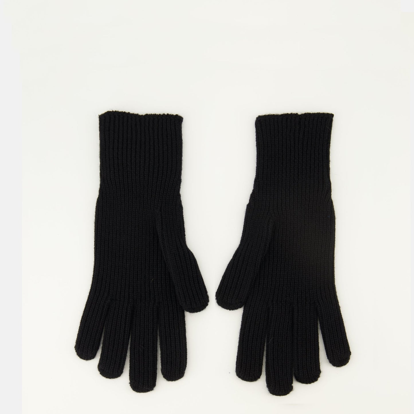 Black Wool Gloves