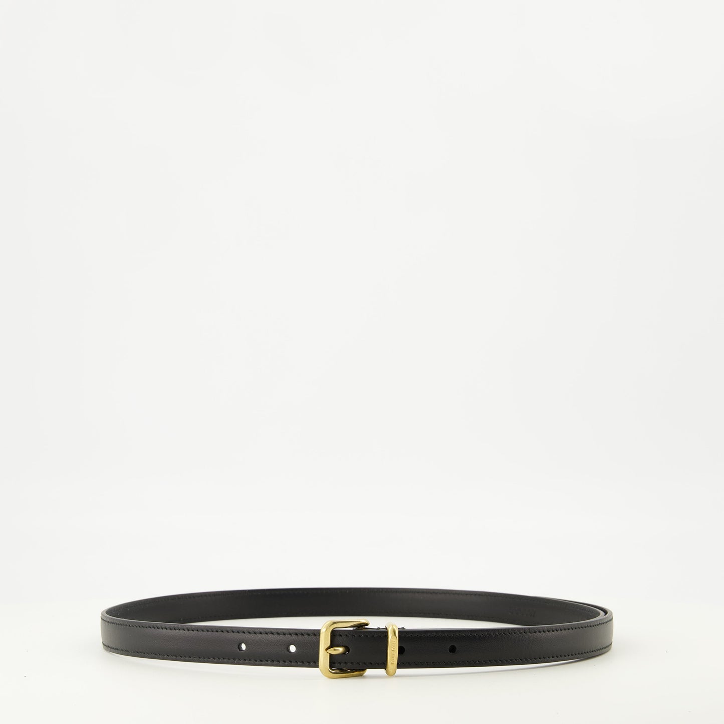 Black Leather Belt