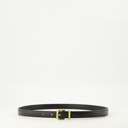 Black Leather Belt